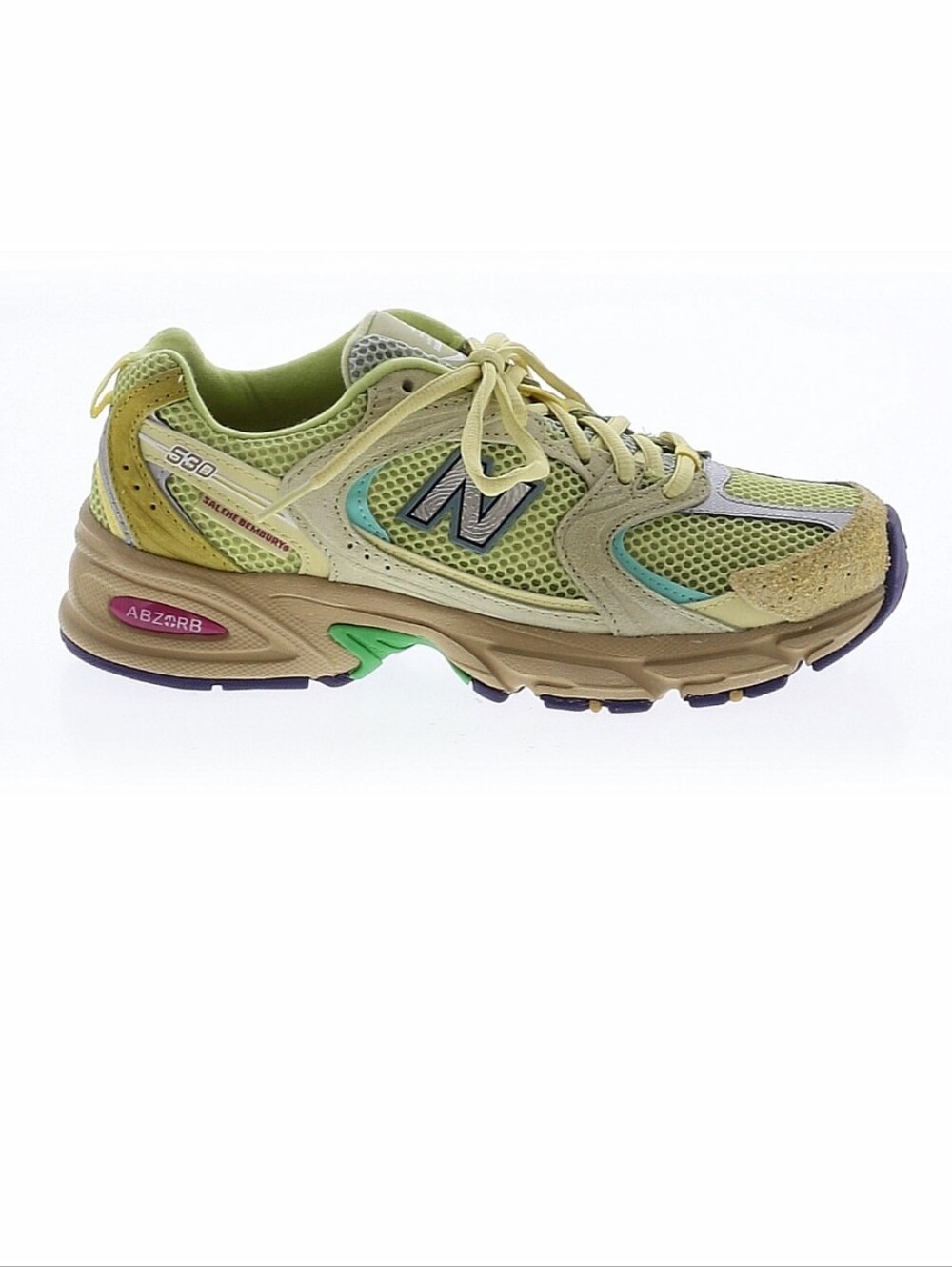 New Balance 530 Salehe Bembury Prospersity Be The Prize. Mens 5.5. Womens 7
